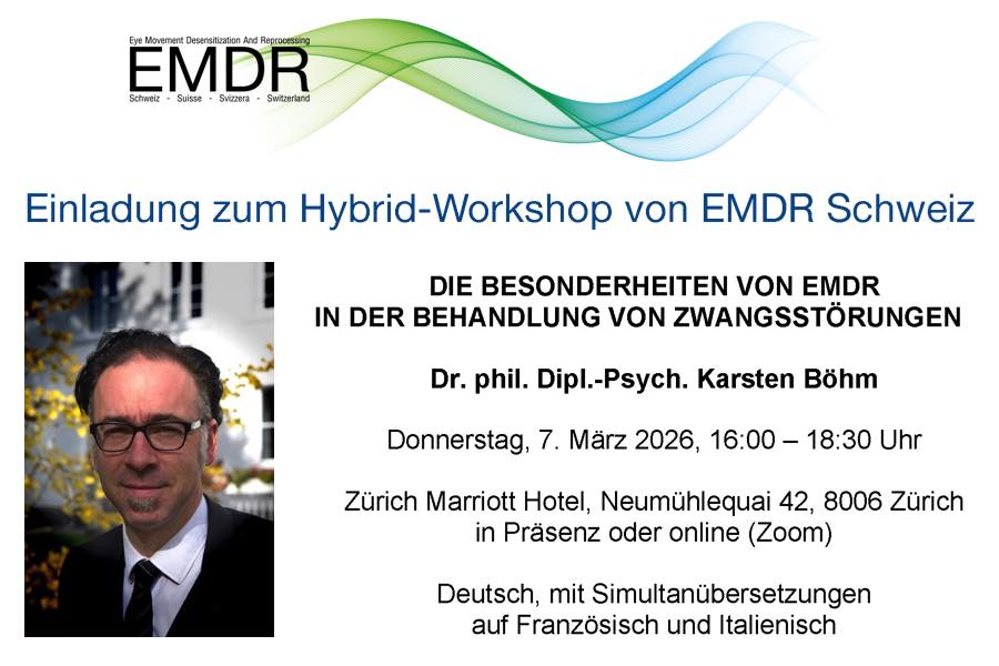 Workshop mit Karsten Böhm: EMDR bei Zwangsstörungen